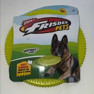 Wham-O Frisbee Pets Gripsbee Jumbo - Bright Green